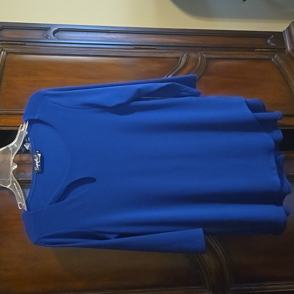 Sympli Royal Blue Women's Top